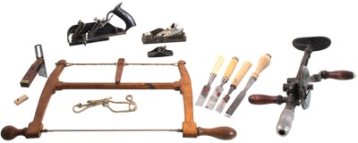 Assorted Makers: Lot Of Clean & Usabl Woodworking Tools