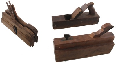 Assorted Makers: Lot Of Clean & Usabl Woodworking Plane