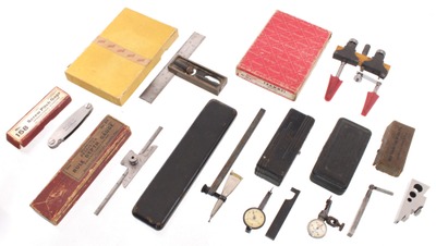 Assorted Makers: Lot Of Extra Clean Machinists' Tools