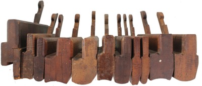 L. Kennedy, Hartford, Connecticut: Five Wkg. Pairs Of H/R Molding Planes