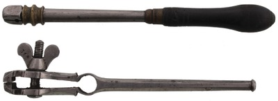 L. Hugenot-Tissot, Montécheroux, France: Early Octagonal Handle Hand Vise