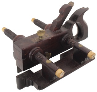 Ohio Tool Co./Columbus, O. No. 105, No. 105: Rosewood Ivory Tip Plow Plane