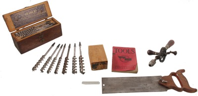 Russell Jennings, Manufacturing Company, Chester, Connecticut: Full Set Of Jennings Auger Bits