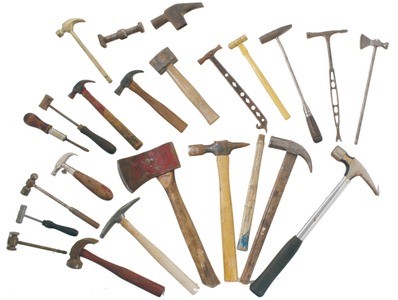 Assorted Makers: Lot Of Asst. Spec. Purp. Hammers