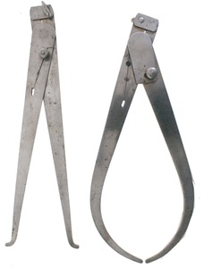 L.S. Starrett Company, Athol, Massachusetts: Two Pairs Of Extra Clean Patent Calipers