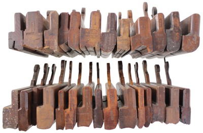 Assorted Makers: Lot Of Clean British Maker Molding Planes