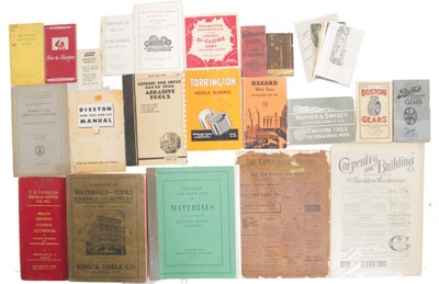 Assorted Makers: Lot Of Machine, Tool & Materials Catalogues