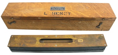 Gray Instrument Company, Philadelphia, Pennsylvania: Precision Cast Iron Level