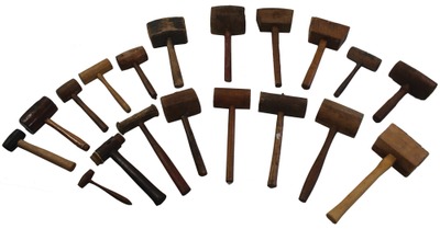 Assorted Makers: Lot Of Assorted Woooden Mallets