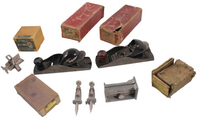 Assorted Makers: Five Original Box Woodworking Tools