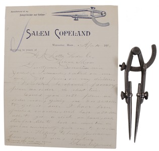 Salem Copeland, Worcester, Massachusetts: Early Patent Precision Divider
