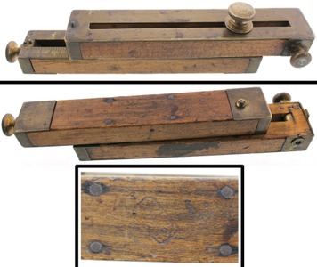 A.A. Welsh, Allegany, Pennsylvania: Early Patent Marking Gauge