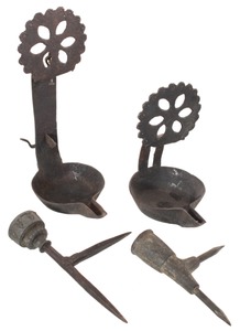 Assorted Makers: Three Early Lighting Items