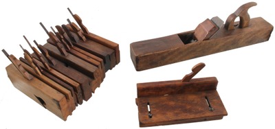 J. Strode: Lot Of Assorted Molding Plane