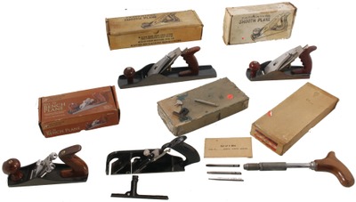 Assorted Makers: Four Original Box Metallic Planes