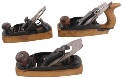 Stanley Rule & Level: Three Clean Small Size Transitional Planes