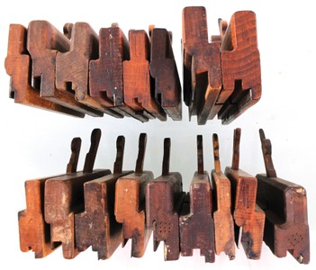 L. Kennedy, Hartford, Connecticut: Lot Of Asst. T/G Molding Planes
