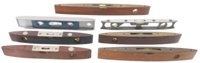 Assorted Makers: Coll. Of Seven Clean "Torpedo" Levels