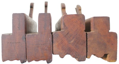 Assorted Makers: Two Pairs Of Clean Molding Planes
