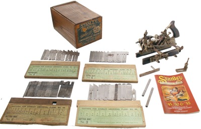 Stanley Rule & Level, No. 55: Clean & Complete Combination Plane