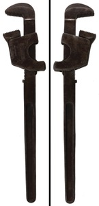 Atlas Manufacturing Company, New York, New York: Bonner's Patent Qucik Adjust Pipe Wr