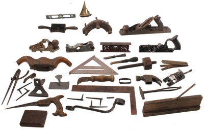 Assorted Makers: Lot Of |id Woodworking Tools
