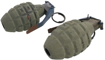 Richmond Foundry & Manufacturing Company, Richmond, Virginia: Pair Of His & Hers Inert Grenades