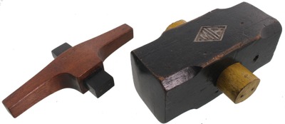 Malleable Iron Fittings, Branford, Connecticut: Two Orig. Casting Models For Hammers