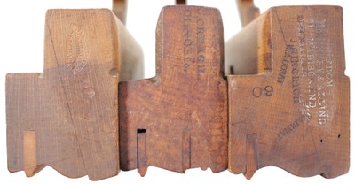 Assorted Makers: Three Wide Complex Molding Planes