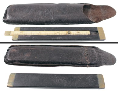 Unmarked: Ebony Body Hat Measure Rule