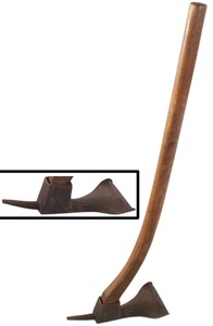 Unmarked: Classic Shipwright's Lipped Adze