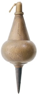 Unmarked: Classic Millwright's Plumb Bob