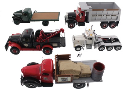 Assorted Makers: Five Highly Detailed Wkg. Truck Models
