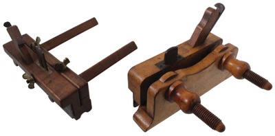 Unmarked: Two European Fenced Plow Planes