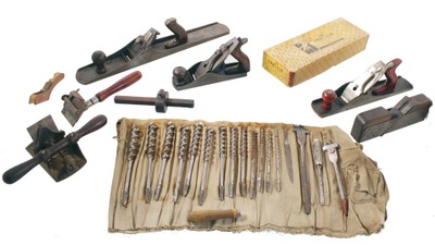 Assorted Makers: Lot Of Sound & Usabl Woodworking Tools
