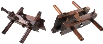 Assorted Makers: Two Clean Wooden Plow Plane