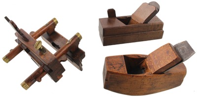 Assorted Makers: Three Spec. Purp. Woodworking Planes