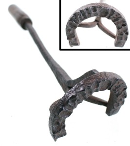 Unmarked: Early Forged Iron Branding Iron