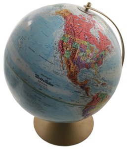 Replogle Globes, Chicago, Illinois: "World Nation" Terrestrial Globe