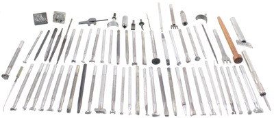 Craftool Company, Los Angeles, California: Lot Of Assorted Leather Tool