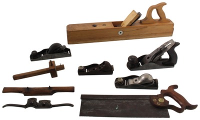 Assorted Makers: Lot Of Clean & Usabl Woodworking Tools