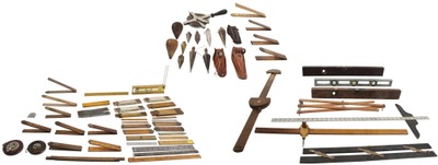 Assorted Makers: Lot Of Assorted Layout Tools