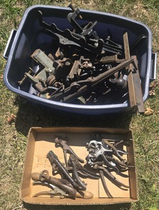 Assorted Makers: Lot Of Assorted' Saw Sets Saw Vises
