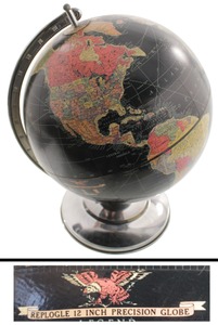 Replogle Globes, Chicago, Illinois: "Replogle 12" Precision Globe"