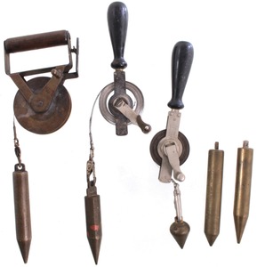 Assorted Makers: Three Oil Tank Tape Measures