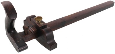 Unmarked: Showy Rosewood Panel Marking Gauge