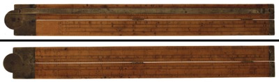 A. Stanley & Company, New Britain, Connecticut, No. 27: Two-Foot, Two Fold Folding Rule