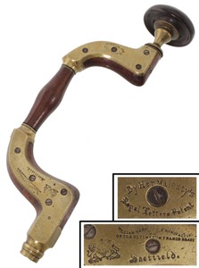 William Marples & Sons, Sheffield, England: Early Beech Infill "Ultimatum" Brace