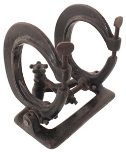 A.J. Wilkinson & Company, Boston, Massachusetts: Early Cast Iron Skate Sharpening Vise