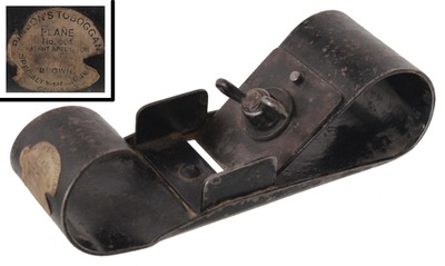 Brown Quality Machine Company (Unmarked), No. 001: "Brown's Toboggan" Metallic Plane